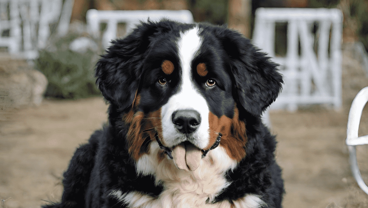 Golden Bernese Mountain Dog|